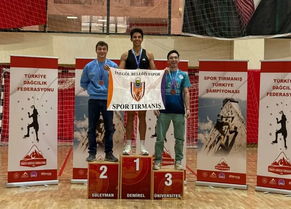 İnegöl Belediyesporlu Sporcu Türkiye Şampiyonu Oldu