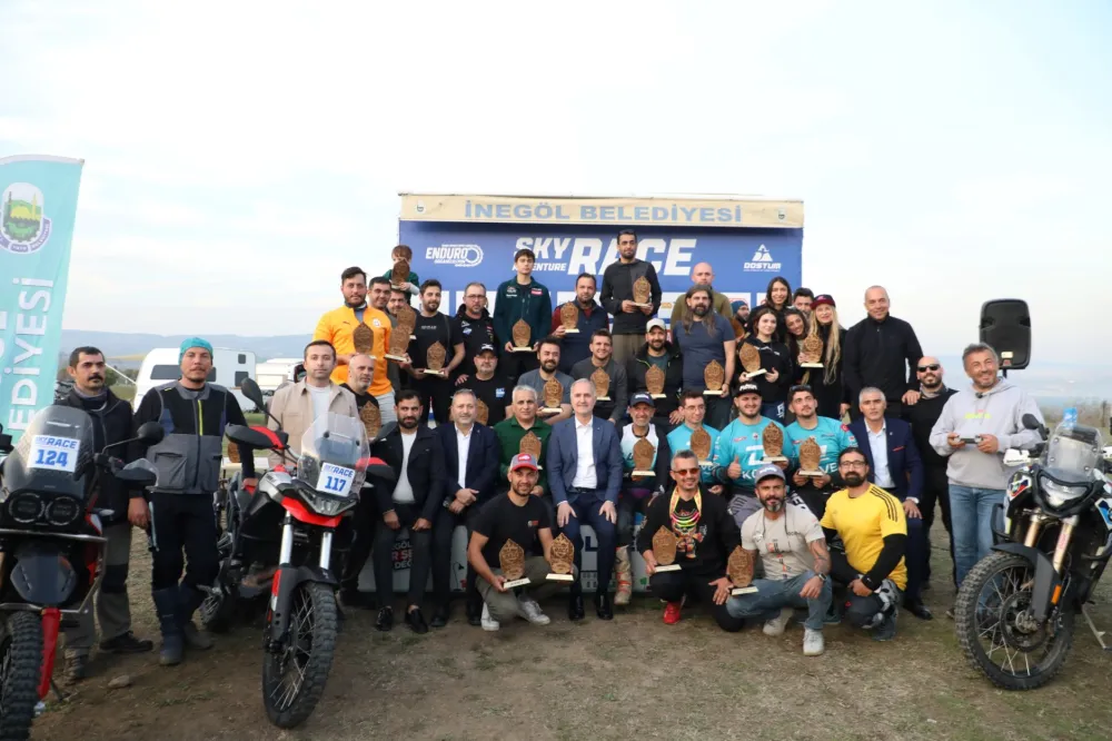 İnegöl Sky Adventure Race İkinci Etabına Ev Sahipliği Yaptı