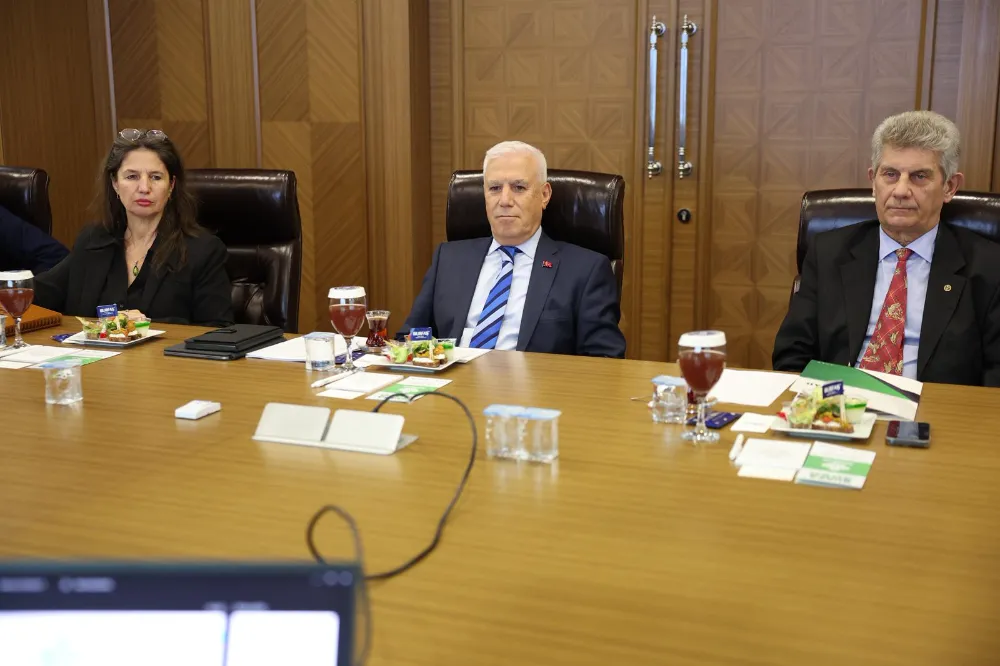 Başkan Bozbey, inşaat ve gayrimenkul sektörü temsilcileriyle buluştu	