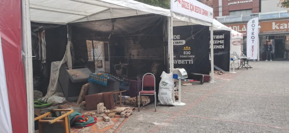 İnegöl İHH’dan Gazze İçin Anlamlı Etkinlik: “Gazze Sokağı” Vatandaşlarla Buluştu