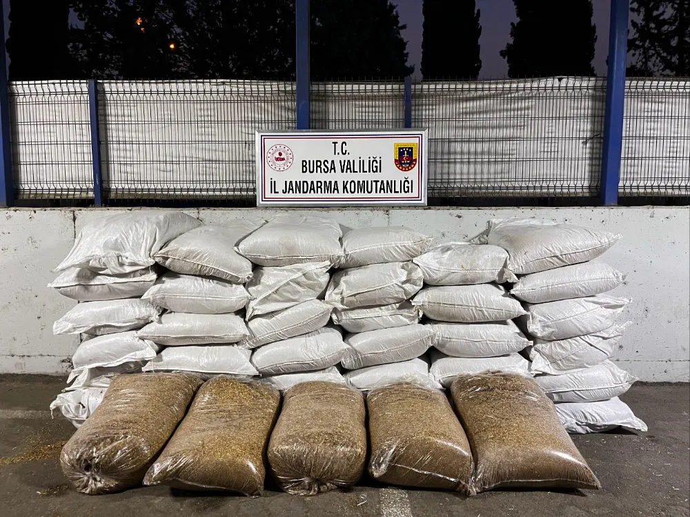 Bursa’da Kaçak Tütün Operasyonu!
