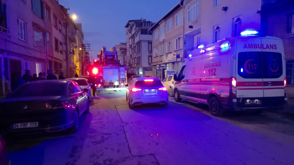 İnegöl’de evde çıkan yangın kısa sürede söndürüldü