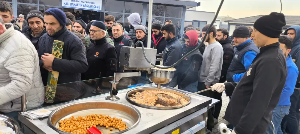 İnegöl Mobilyacılar Odasından Lokma İkramı!