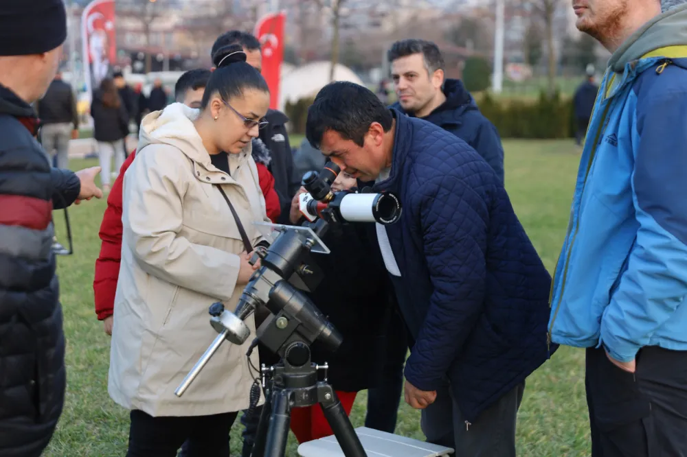 Büyükşehir’den ‘Gökyüzü Gözlem Şenliği’