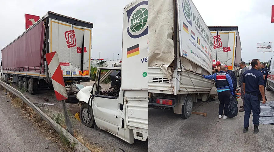 İnegöllü Nakliyeci Feci Kazada Hayatını Kaybetti!