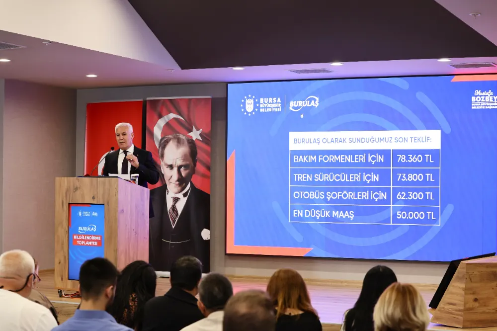Başkan Bozbey’den BURULAŞ ’taki grev hakkında önemli açıklamalar