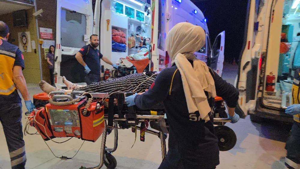 İnegöl girişinde feci kaza: 1 ağır yaralı...