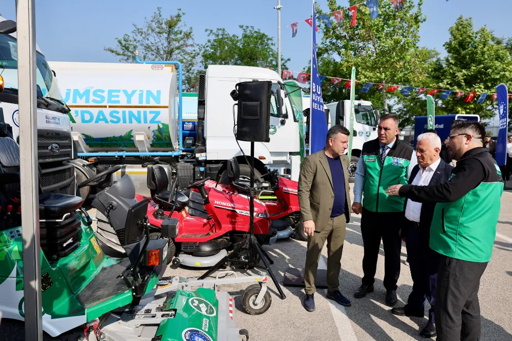 Büyükşehir, Tarım Peyzaj A.Ş. filosunu güçlendirdi
