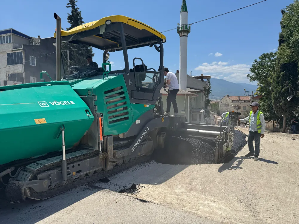 İnegöl’ün altyapısı ve üstyapısı Büyükşehir’le güçleniyor