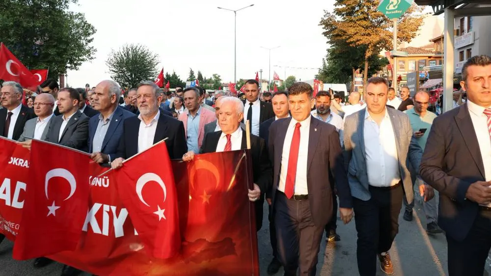 15 Temmuz, Bursa’da törenlerle anıldı