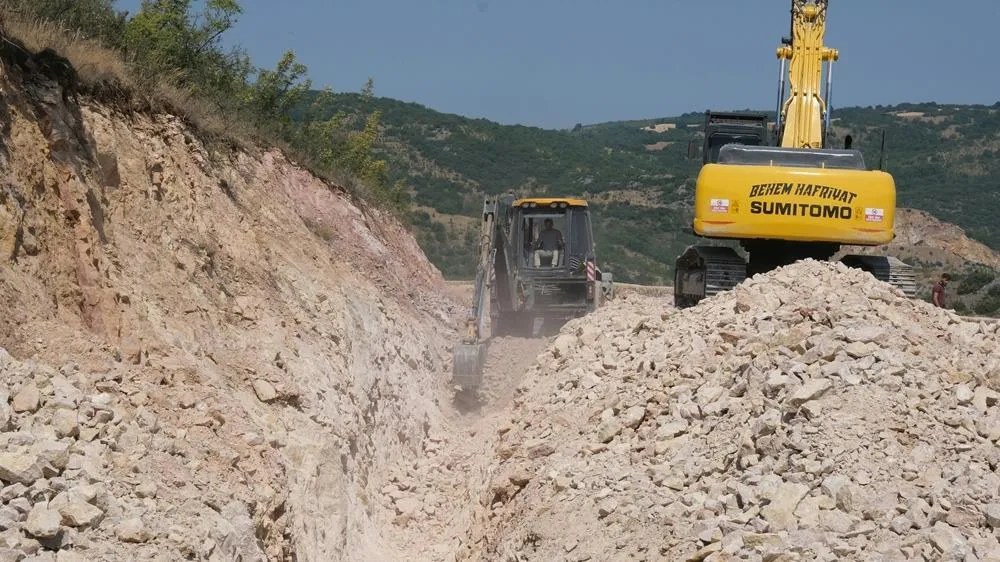 İnegöl Millet Bahçesinde çalışmalar tüm hızıyla sürüyor!