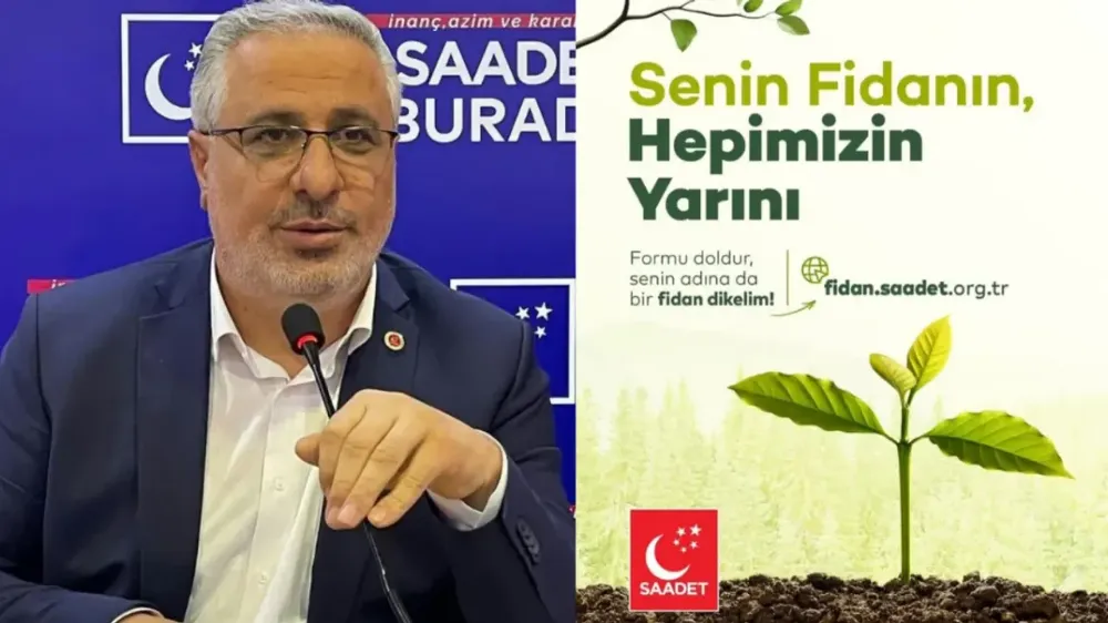Saadet Partisi’nden İnegöl’e Fidan Çağrısı! Şehitlerin Adı Yaşatılacak
