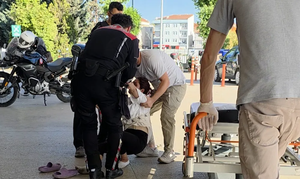 İnegöl’de Kadın, Kocasını Bıçakladı!