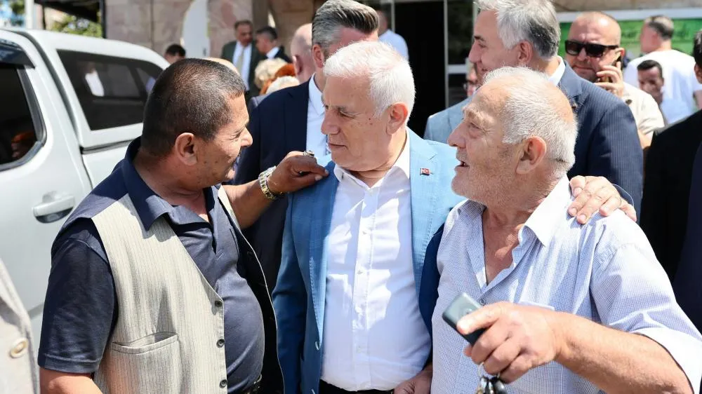 Başkan Bozbey: Çiftçimize verdiğimiz destekler artarak devam edecek