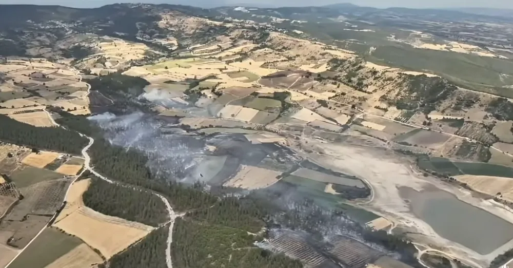 Yenişehir’de Orman Yangını Kontrol Altına Alındı