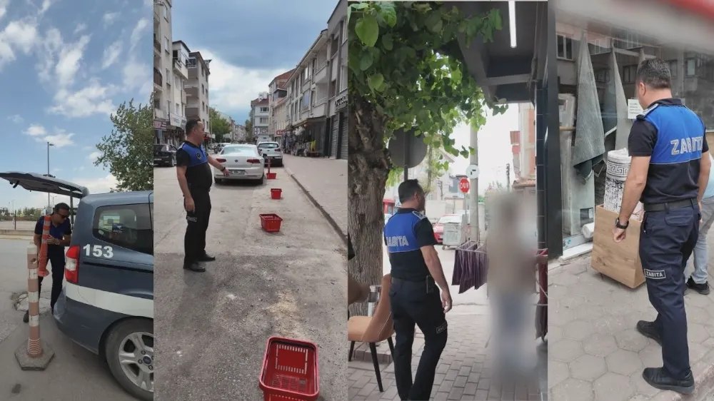 İnegöl’de Kaldırım Ve Yol İşgallerine Geçit Yok