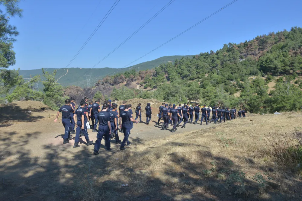 Bursa itfaiyesinden nefes kesen tatbikat