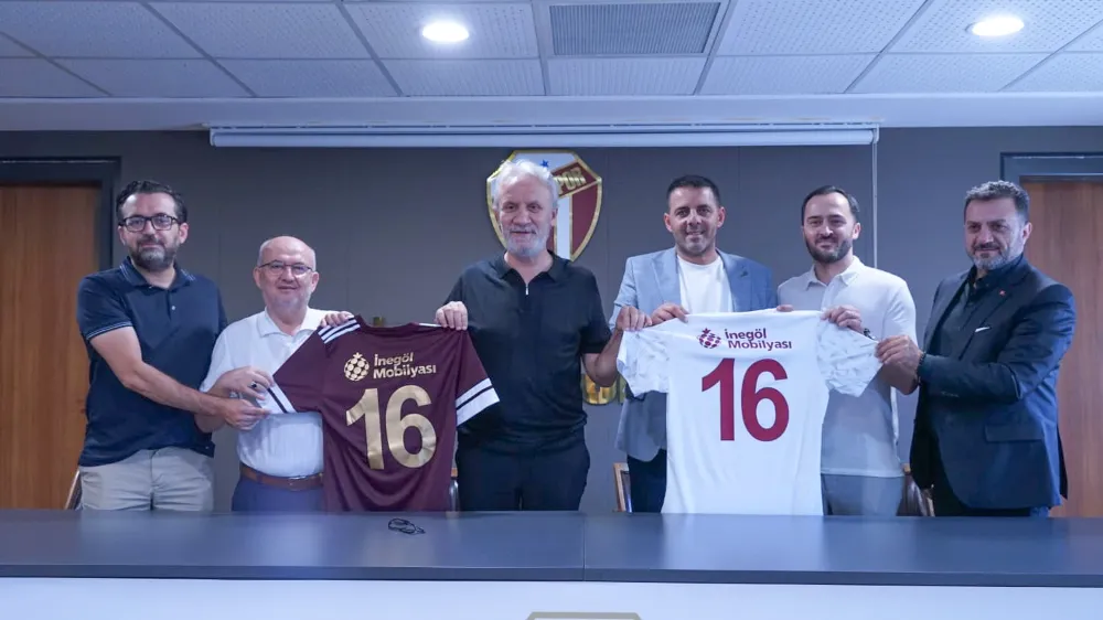 İnegölspor’un Sırt Sponsoru “İnegöl Mobilyası” Oldu
