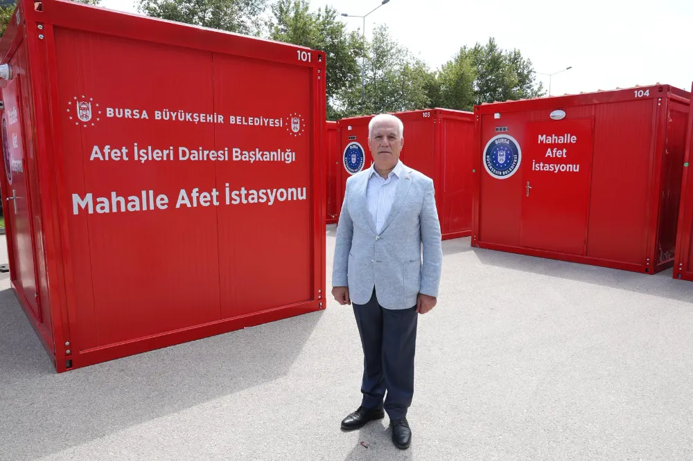 BURSA’DA AFET SEFERBERLİĞİ