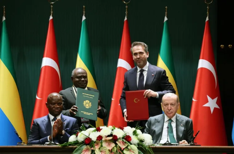 Gabon ile 3 Alanda İş Birliği