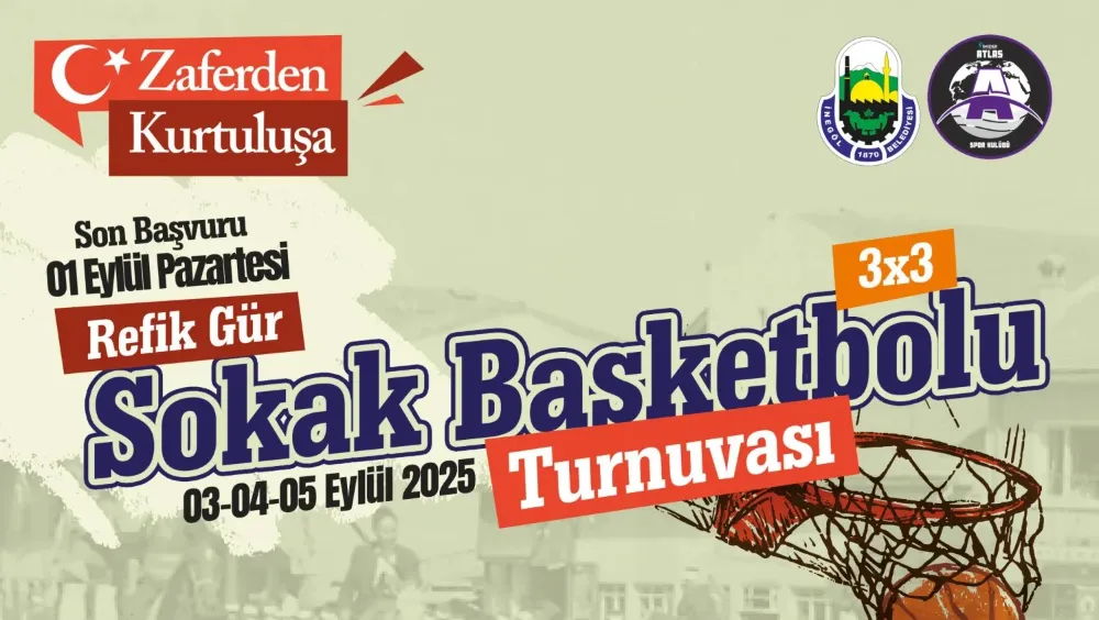 Sokak Basketbolu Turnuvası Başvuruları Başladı