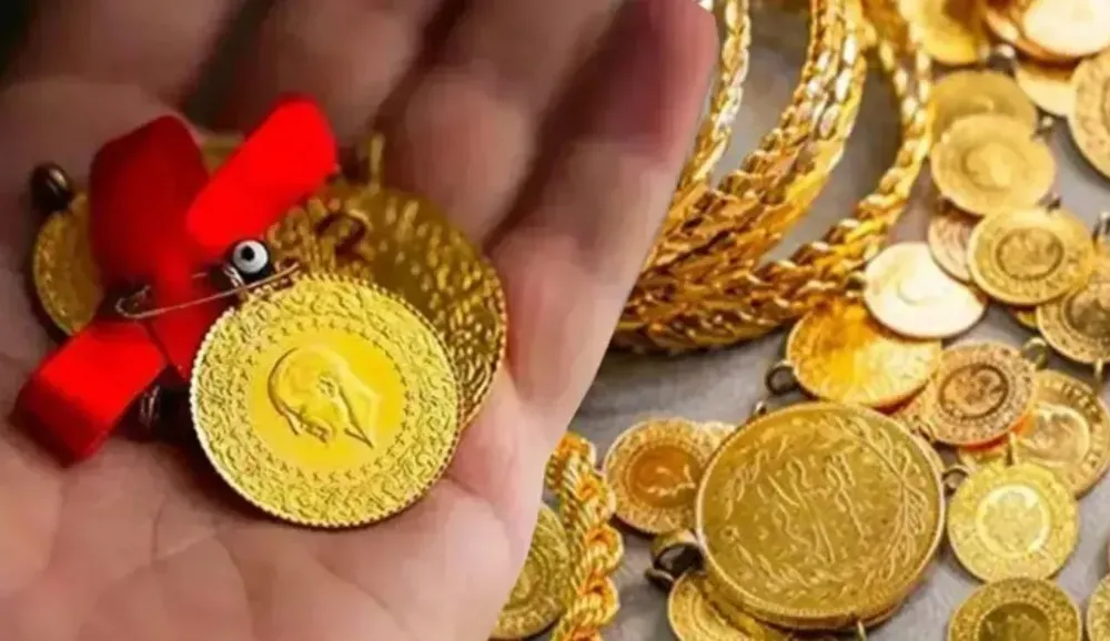 Altın yükseldi, dolar düştü