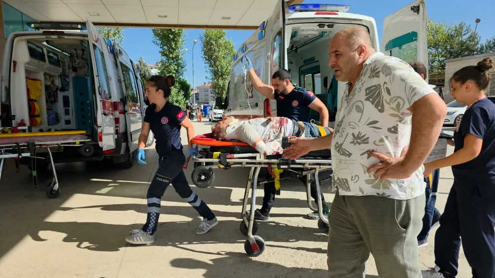 Asansör boşluğuna düşen işçi yaralandı!