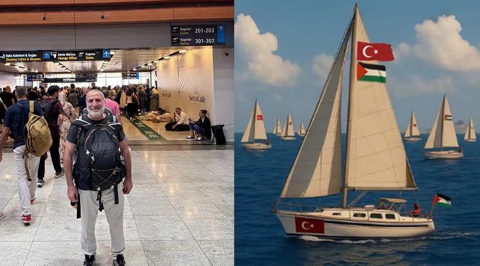 İnegöl’den Fikret Bayram, Gazze İçin Yola Çıkan Uluslararası Necmettin Erbakan Özgürlük Filosuna Katılıyor