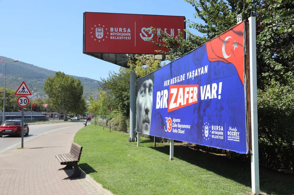 Zafer Bayramı coşkusu Bursa