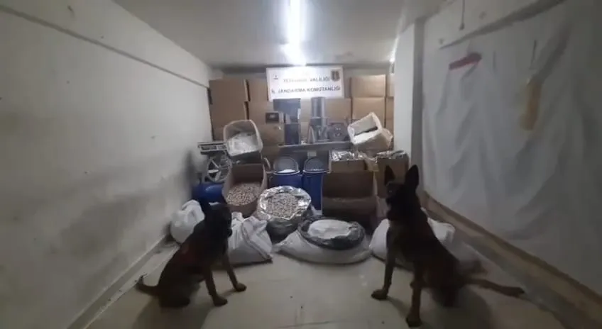  1,9 Milyon Uyuşturucu Hap ve 256 Kilo Ham Madde Ele Geçirildi