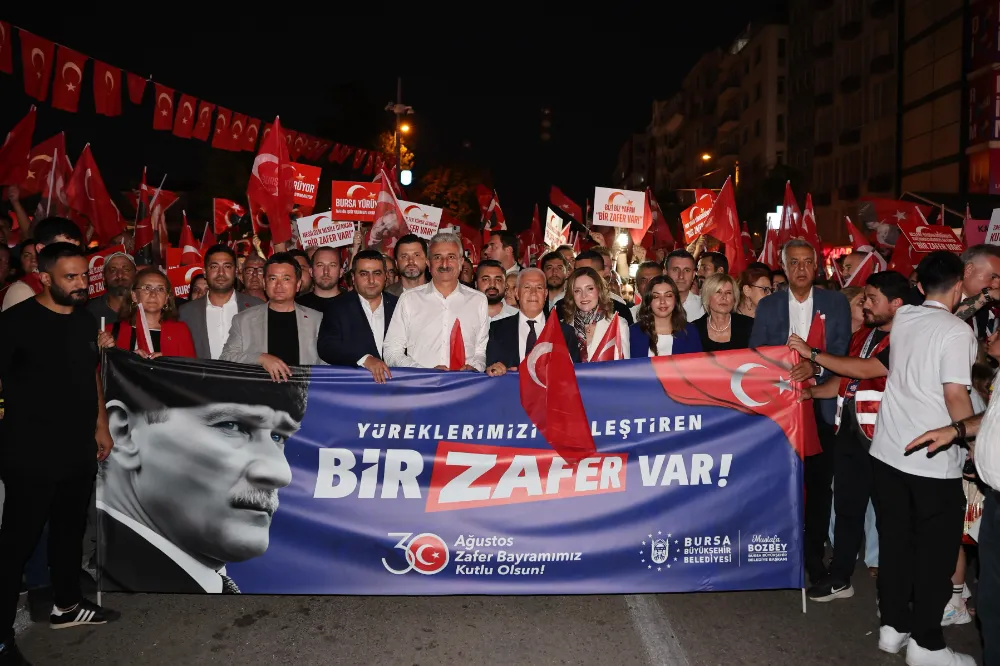 Başkan Bozbey: 30 Ağustos Cumhuriyet’tir!