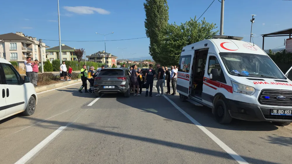 Çevre yolunda kaza! 1 yaralı..