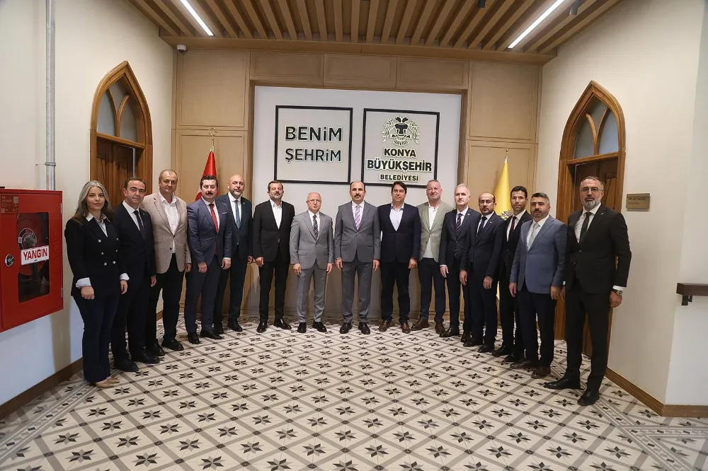 AK Parti Bursa İl Başkanı ve Belediye Başkanlarından Konya’ya Ziyaret