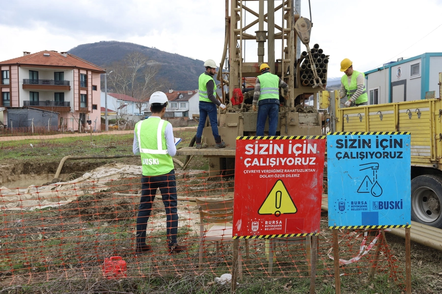 İnegöl Hocaköy’e içme suyu takviyesi