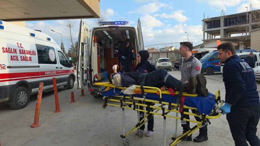 İnegöl'de işçi pres makinesinin altında kaldı!