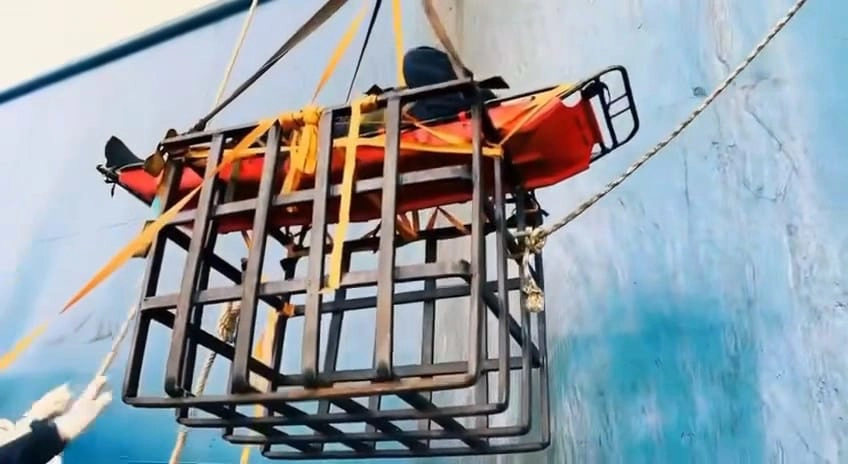 RO-RO Gemisinde Fenalaşan Vatandaş Tahliye Edildi