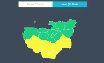 Meteoroloji’den İnegöl Dahil 6 İlçe İçin Sarı Kodlu Fırtına Uyarısı
