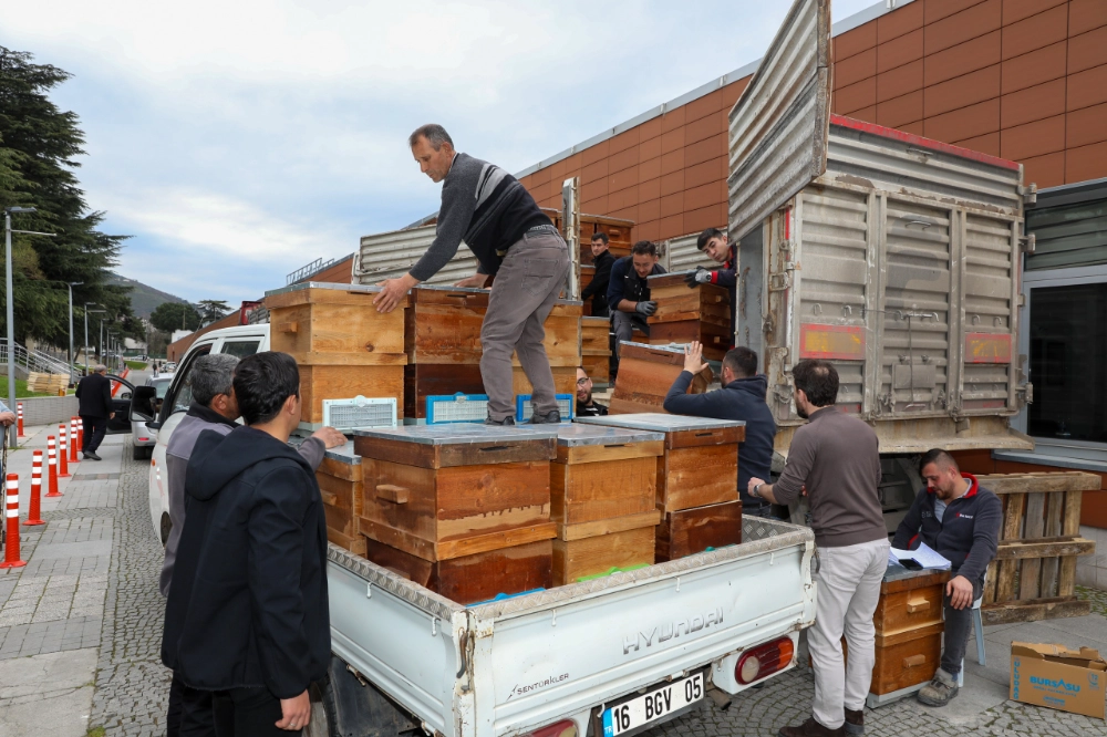 Bursa’da Arıcılığa Destek: Üreticilere 750 Kovan Dağıtıldı