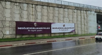 İnegölspor’a Kalıcı Gelir Projesi: Avarlar Kavşağı’nda Billboard Uygulaması