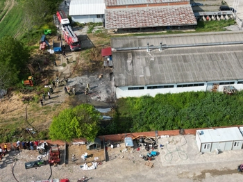 Mesudiye Mahallesi’nde Çiftlik Yangını Paniği