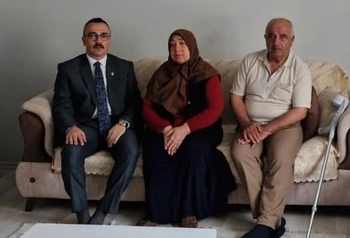 Kaymakam Eren Arslan’dan Şehit Ailesine Ziyaret!