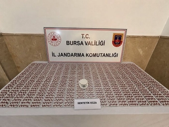 Bursa’da Uyuşturucu Operasyonu! Binlerce Sentetik Hap Ele Geçirildi