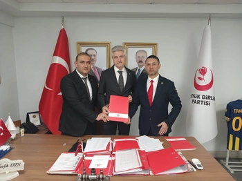 BBP İnegöl İlçe Başkanlığına İbrahim Ertaş Atandı