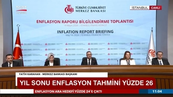 TCMB 2026 Enflasyon Tahminini Yükseltti: Yıl Sonu Hedefi Yüzde 26 Oldu