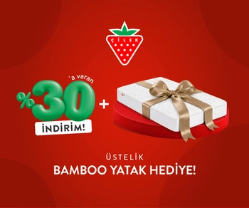 Çilek Odası Sahibi Olmanın Tam Zamanı: Yüzde 30’a Varan İndirim, Üstelik Bamboo Yatak Hediye