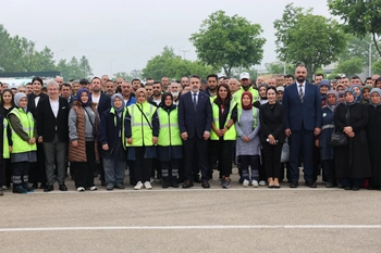 Başkan Vekili Biba, Büyükşehir ailesiyle bayramlaştı