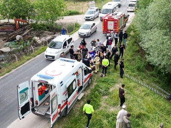 İnegöl’de Dereye Düşen Şahıs Ekiplerce Kurtarıldı
