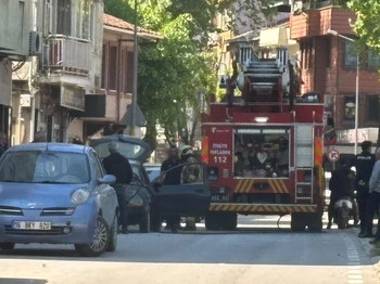 İnegöl’de LPG’li Araçta Yangın Paniği 