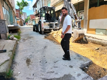 Sanayi Esnafının Beklediği Haber Geldi! Asfalt Çalışması Başladı..