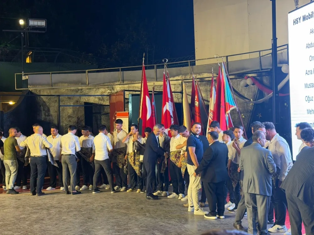 İnegöl'de 1087 Genç Ahilik Geleneğiyle Mezun Oldu